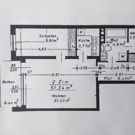 Ferienwohnung Maya, Sudbalkon & Ruhig Gelegen * Flensburg